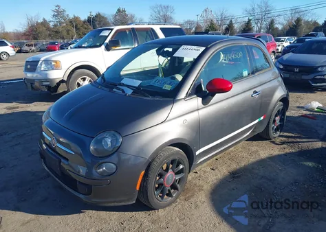 2016 Fiat 500 Pop z USA, uszkodzony, nr VIN 3C3CFFAR1GT246150
